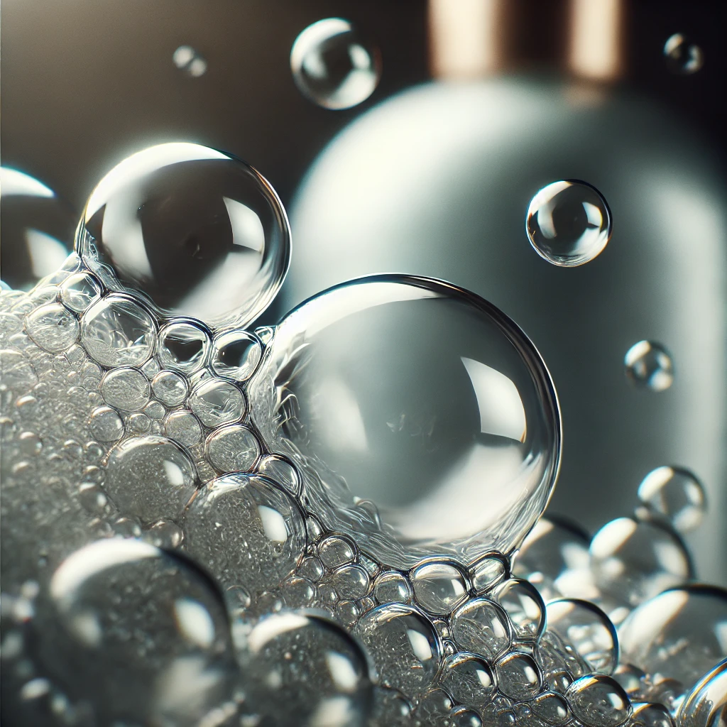 Émulsion de silicone diméthiconol et thé-dodecylbenzènesulfonate pour le shampooing